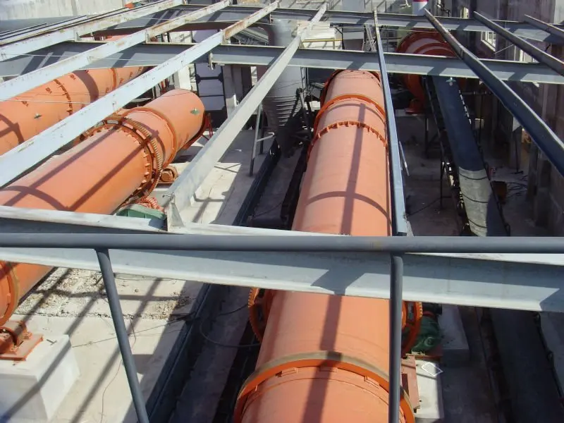 
Organic chicken manure fertilizer production line 