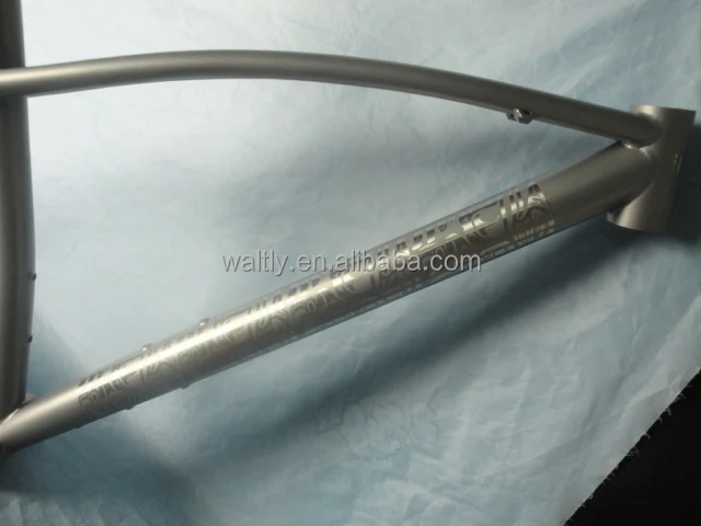 Титановая рама для горного велосипеда на заказ для толстых шин 26 дюймов