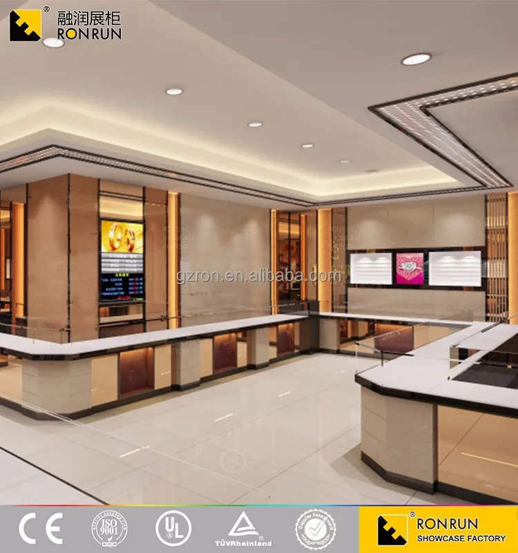 Direct manufacturer watch interior showroom design shop watch stand display