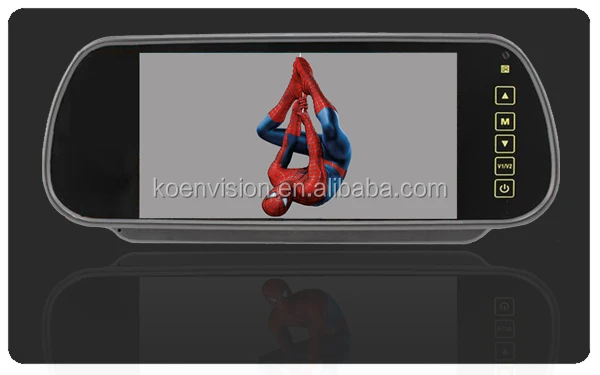 
7 Inch Digital TFT-LCD Car Reverse Mirror Monitor Reversing System Kit 