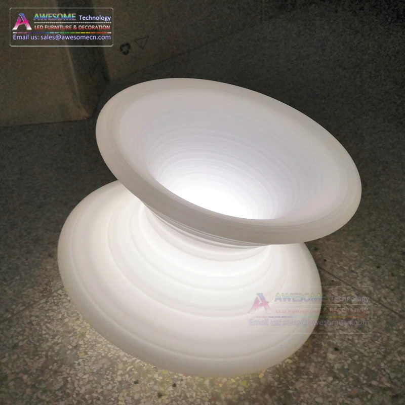 led lighted rotatable Thomas gyroscope tumbler chair (CH6543)