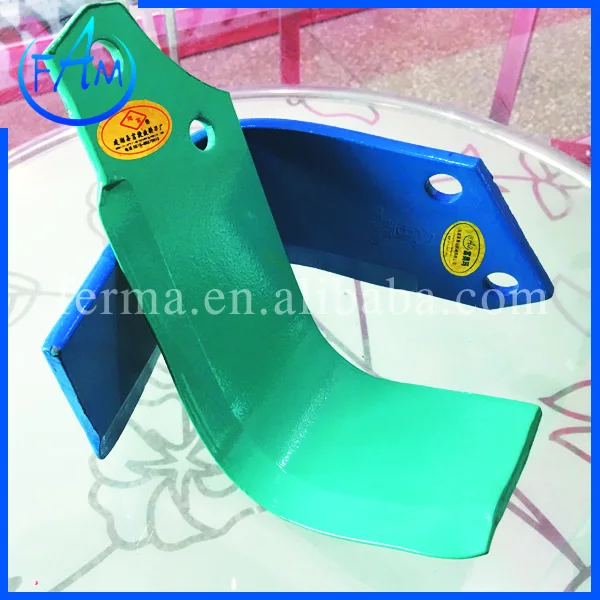 Сельскохозяйственные аксессуары роторный культиватор лезвие завода, лезвие rotavator