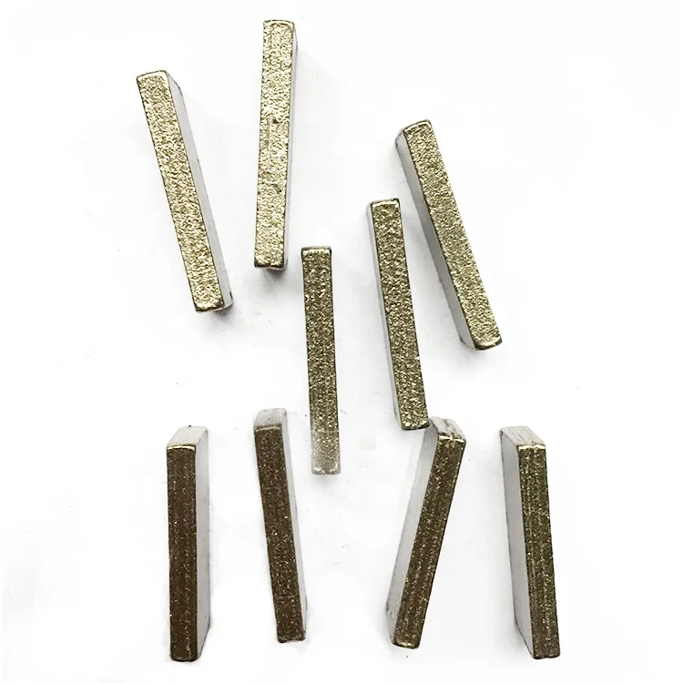 Indonesia sandstone andesite lava stone long life diamond segment for cutting hard stone