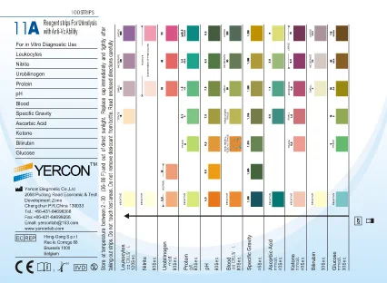 
rapid urine test strips URS-10A chemistry check urine 