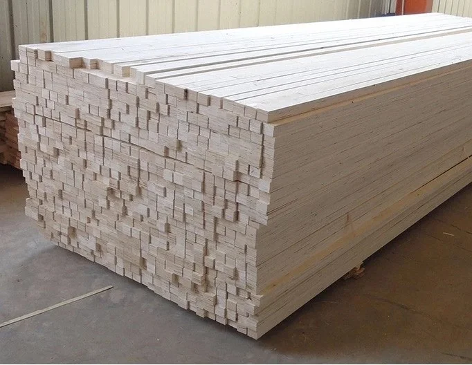 china manufacture poplar LVL studding for house constructions/door core/frame stiles/PACKIGN