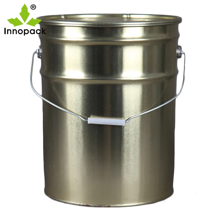 
20L metal coating can with inner coating and ring lock 
