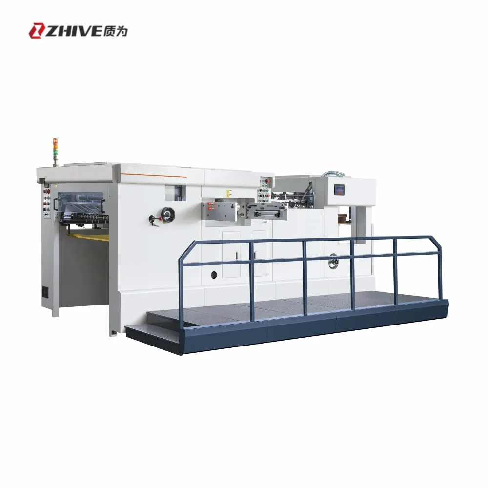 
AEM-800 automatic flatbed die cutting and creasing machine | manufacturer 