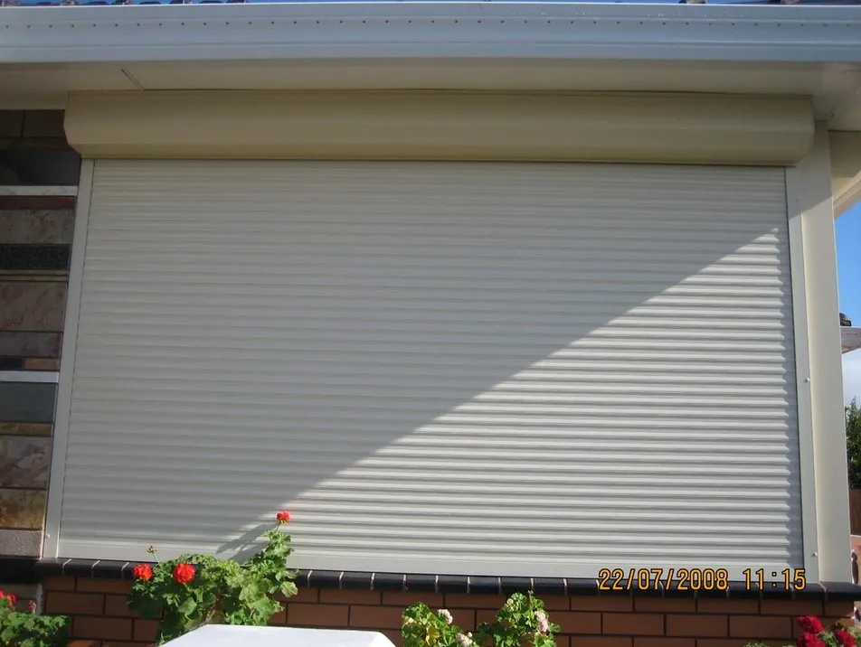 custom size metal roll up security shutters windows