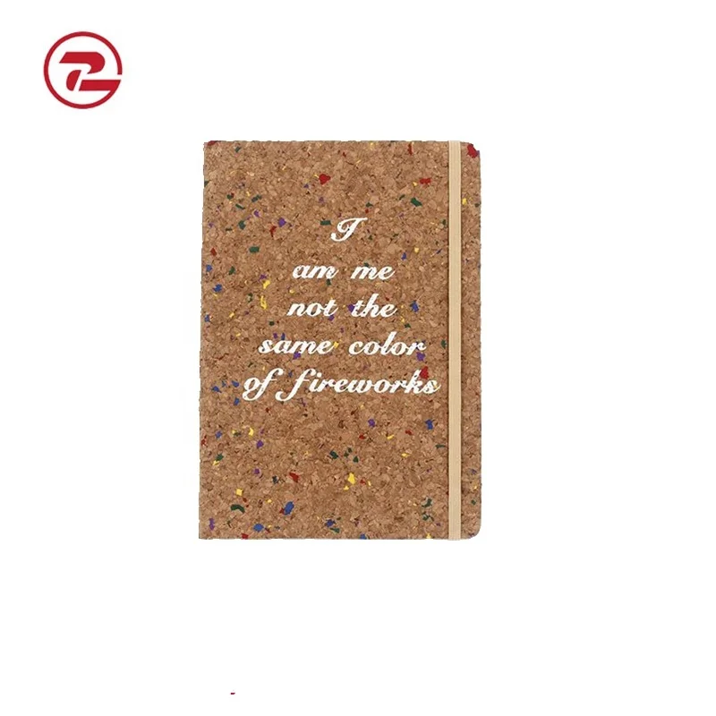 2019 new type a5  custom hardcover notebook cork board cover wood cover notebook