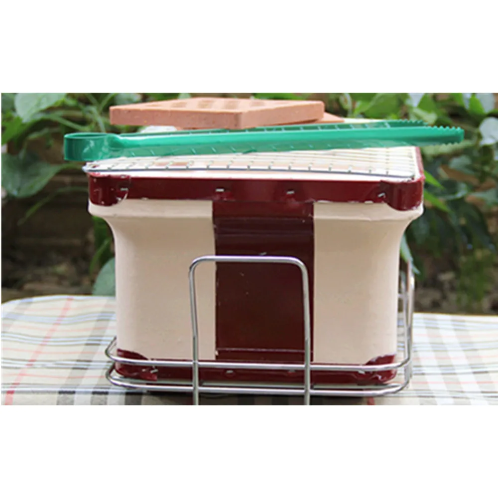 
Home mini portable charcoal bbq grill ceramic kamado grill 