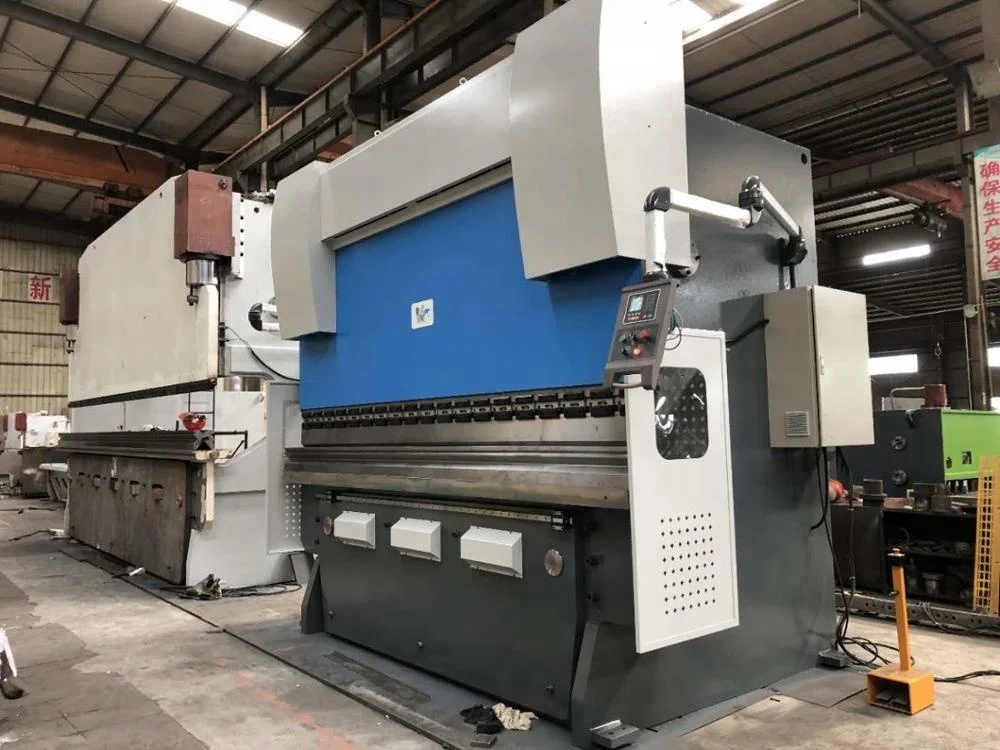 
CNC Electric-hydraulic Synchronized Press Brake WE67K DELEM Control System 