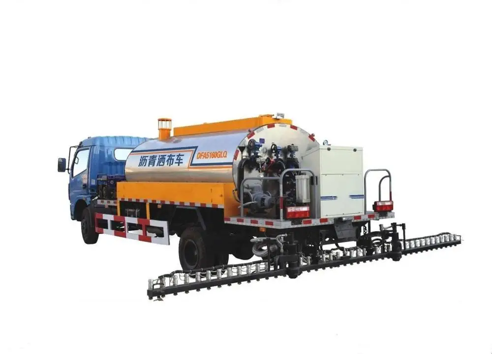 Dongfeng 4x2 6000~8000L road asphalt construction machine bitumen sprayer asphalt distributor trucks for sale