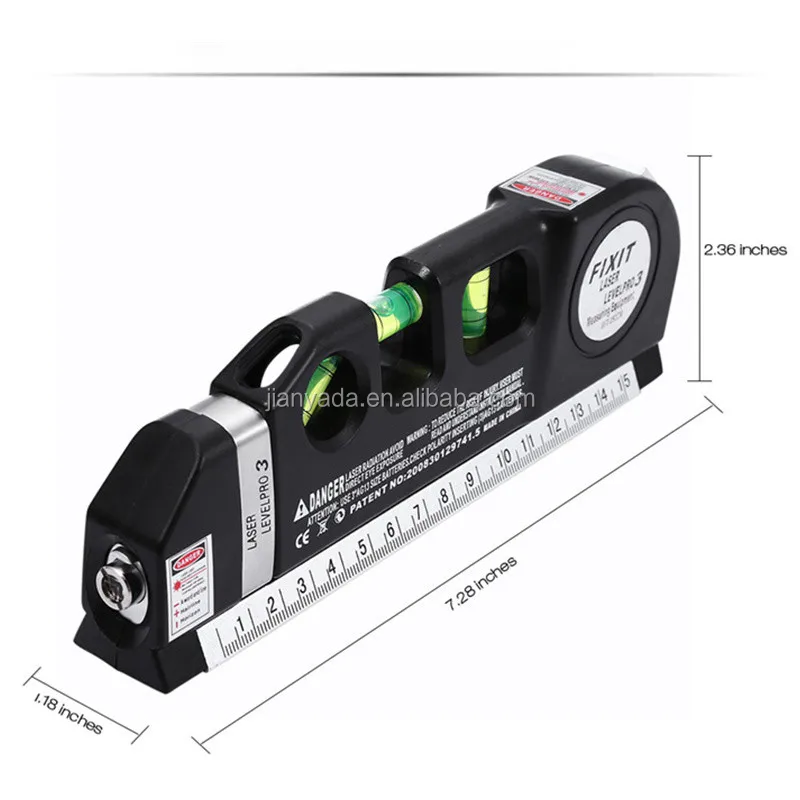 Laser Level Vertical Measure Line Tape
