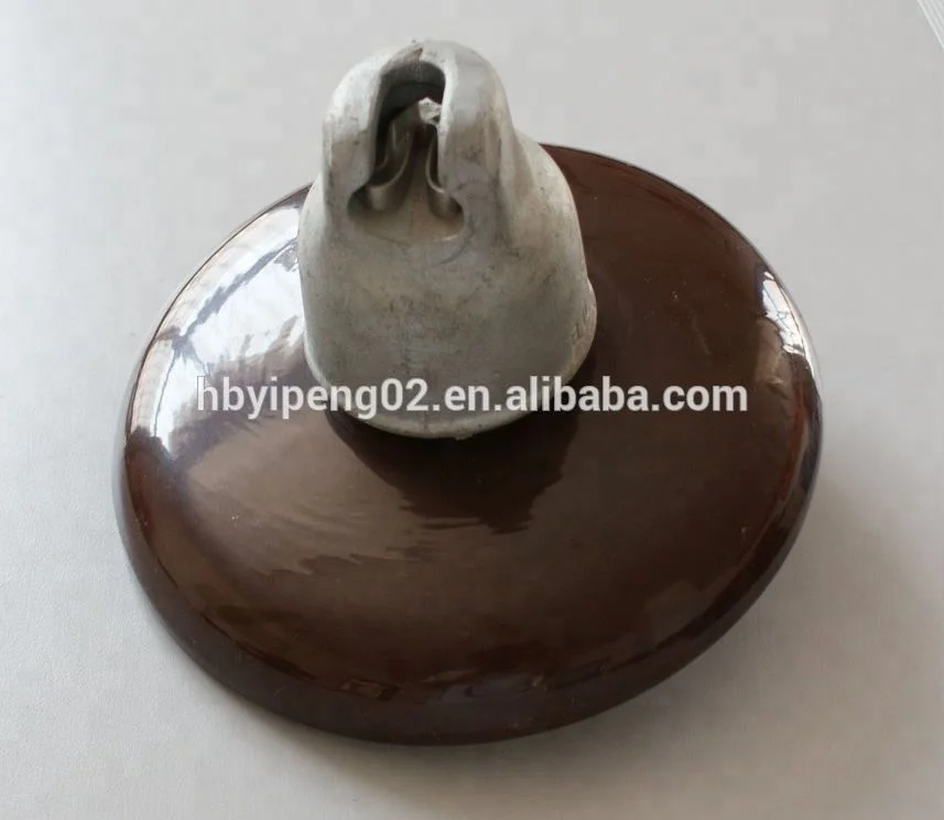 High Voltage Porcelain Disc Insulator Suspension Ceramic Insulator with Cap and Pin
