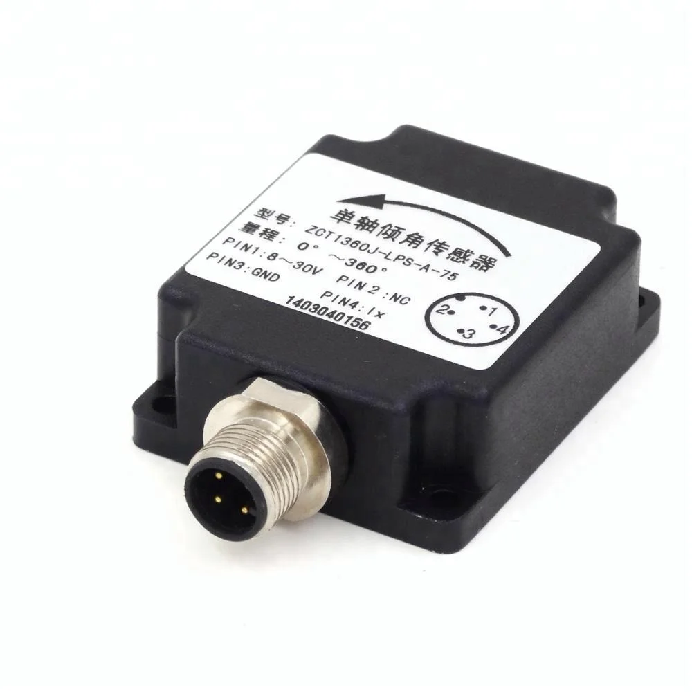 
ZCT1XXXJ-LPS-A-7X Series CE Certificate One Axis Analog Current Output Inclination Sensor With Measuring Range 0~360 Degree 