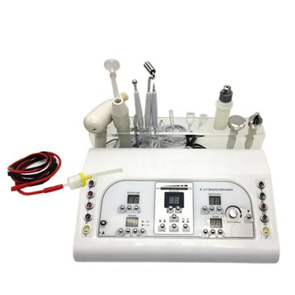 New Products 2019 7 in 1 Vacuum Ultrasonic Spry Galvanic Facial Machine
