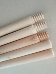 Natural broom handles wholesale handle thread tip garden hardware tools floor brush broom stick