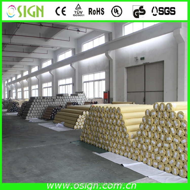 340gsm 10oz фронтлайт ПВХ гибкий баннер для печати на растворителях