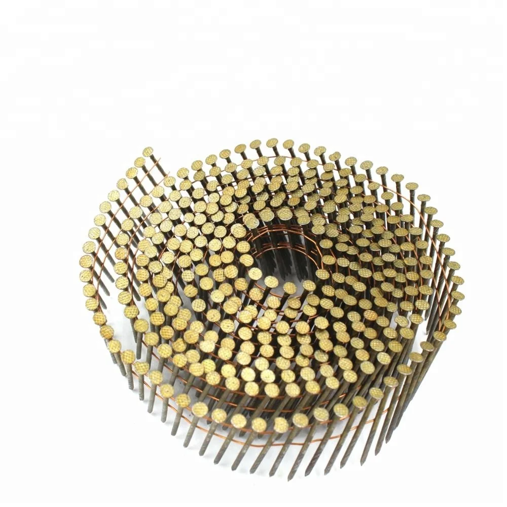 Inch pallet nail wood pallet coil nails making machine