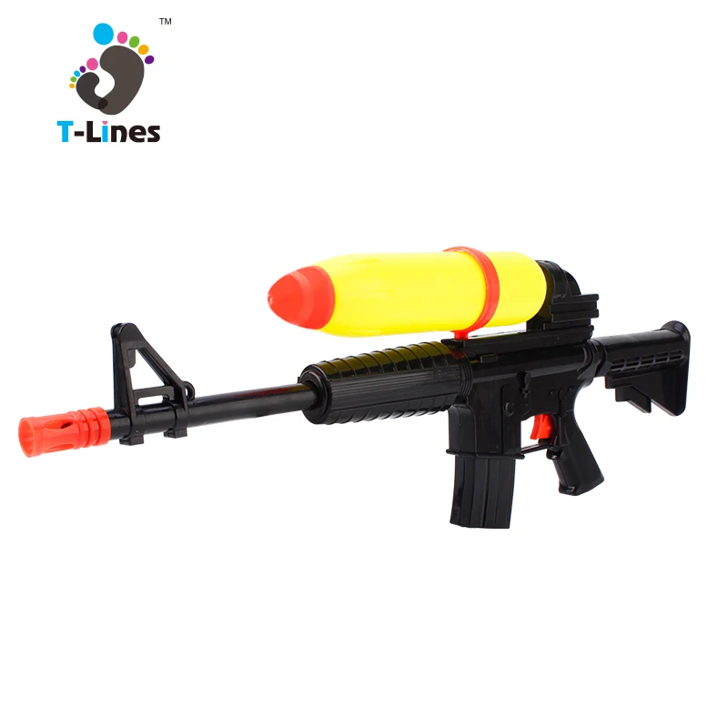 Custom powerful guns toy realistic black plastic water gun