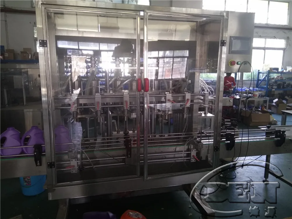 
Ice Cream Filling Machine Liquid Bottle Filling Machine With 2/4/6/8/10 Heads 