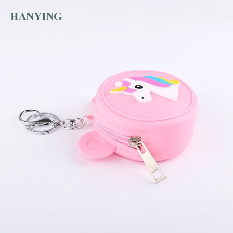 
Cartoon Animal Purse Custom Silicone Coin Purse Zip Coin Purse 