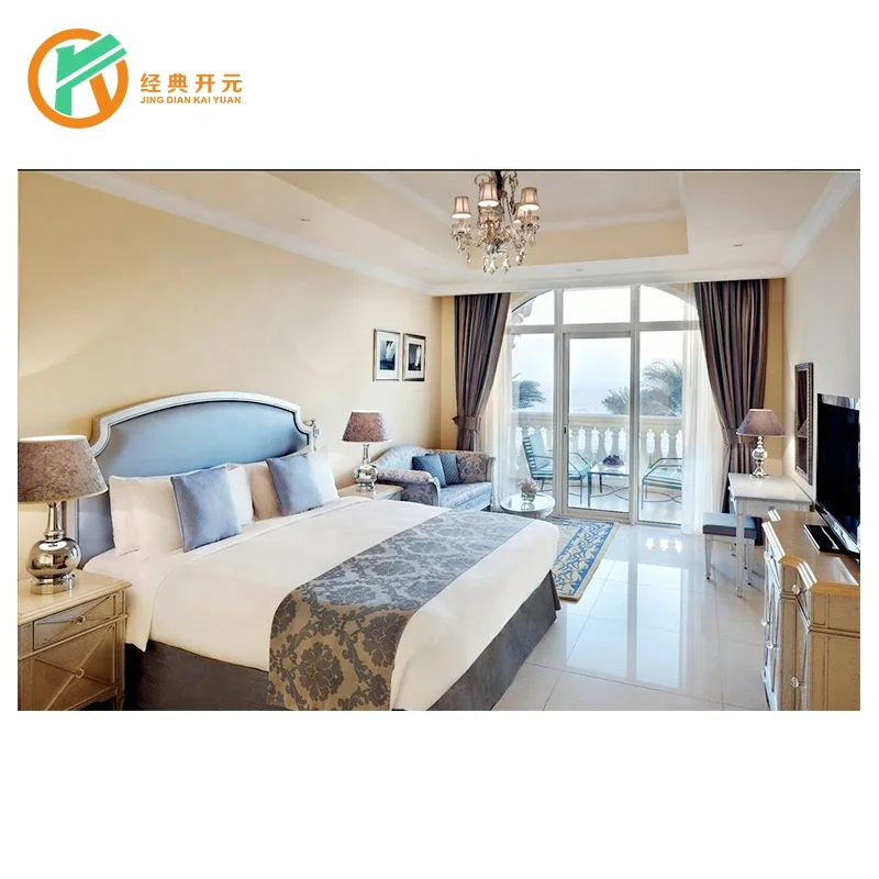 IDM-145 Sales Austere European Style Bedroom Hotel Furniture Dubai Used 5 star hotel room furniture