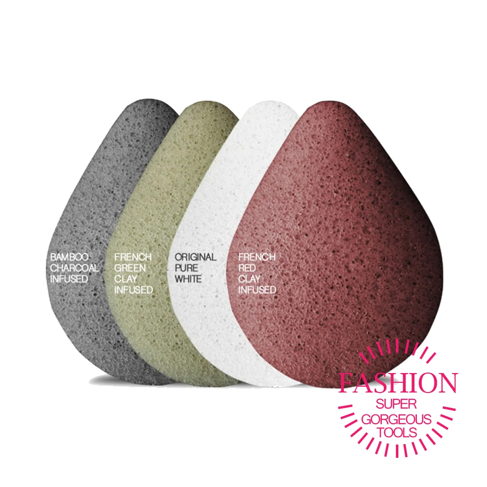 
Wholesale 2021 Hot Selling Bath Cleaning Puff Skin Care Private Label new ecofriendly organic Konjac Sponge Biodegradable 