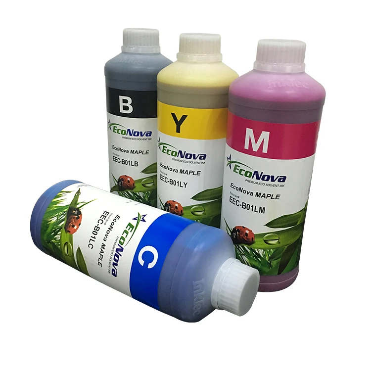 Hot Sale High Quality Fast Dry Water Based Eco Solvent Ink For Eps Dx5 i3200