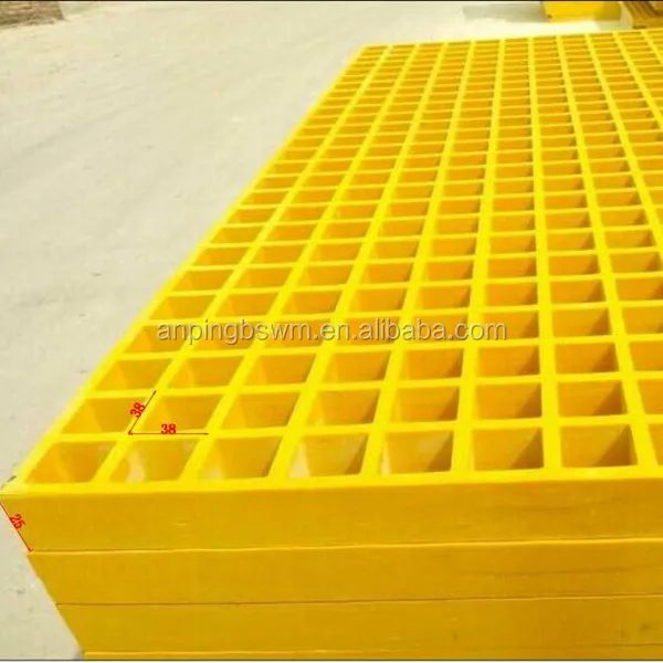
Light weight Fiberglass Reinforced Plastic fiberglass grating for flooring 