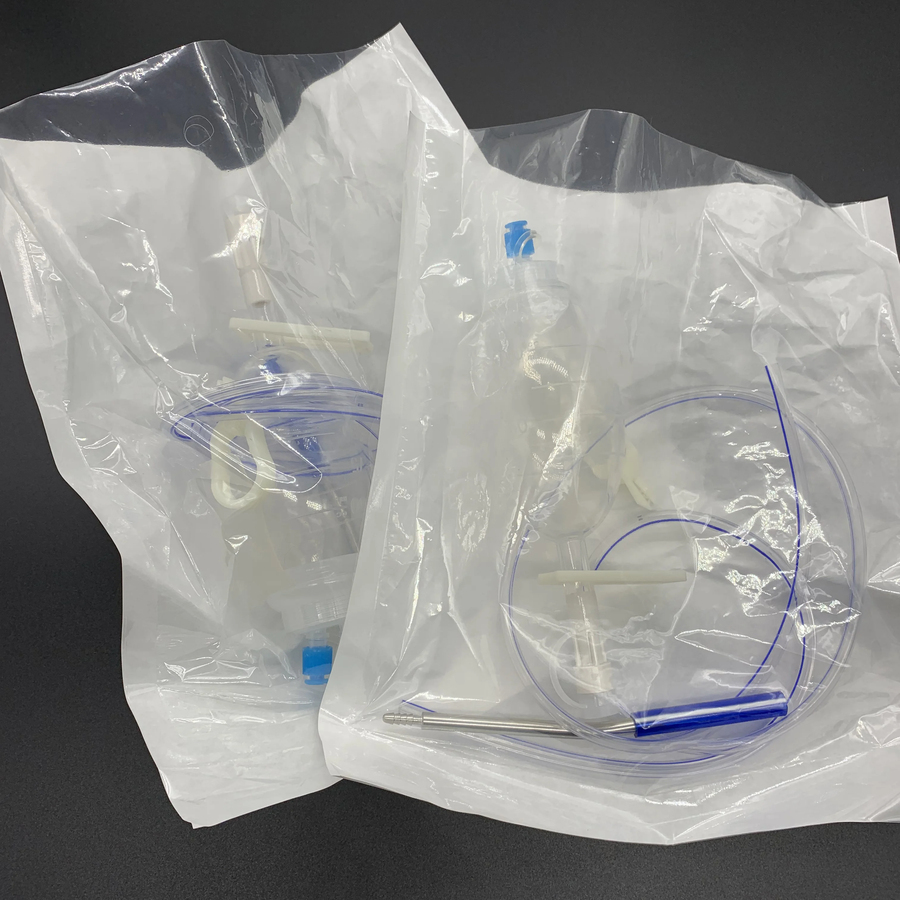 silicone wound drainage reservoir