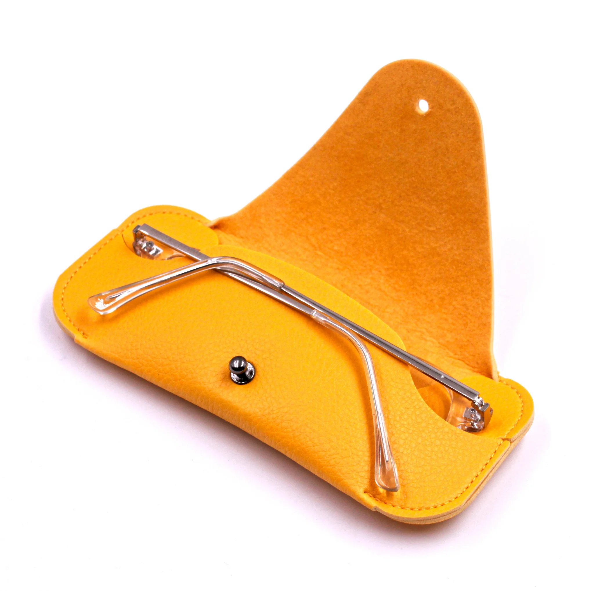 
Soft Leather Sunglass Case Glasses Cases Small Box for Optical Glasses Packaging Wholesale Price Sunglasses Cheap Case 