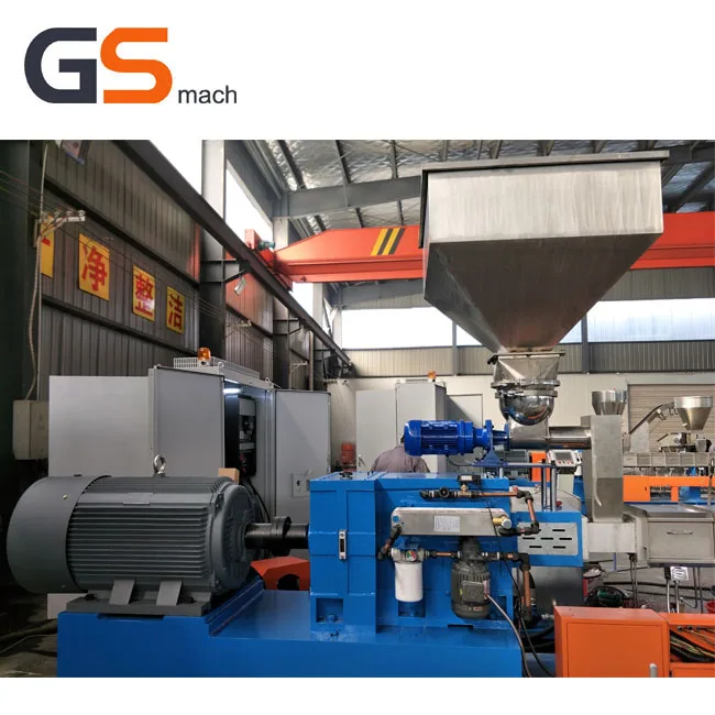 400-500KG/H high capacity pla pvc plastic granule cutting making machine production line