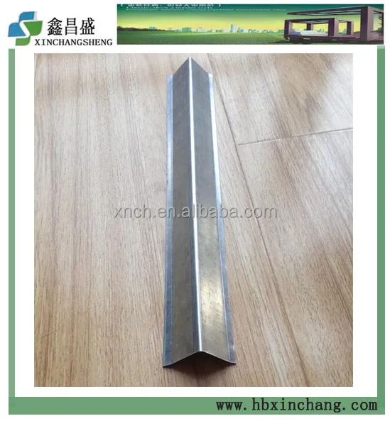 Galvanized wall angle for ceiling system