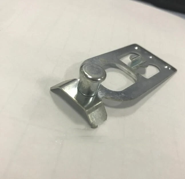 Dexion compatible snap-in rack beam locking pins