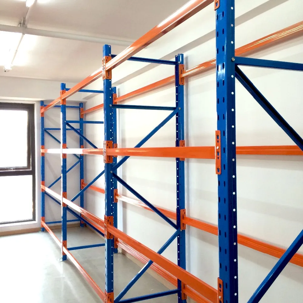 Kingmore Heavy Duty Steel Selective Pallet Rack System for Warehouse Storage