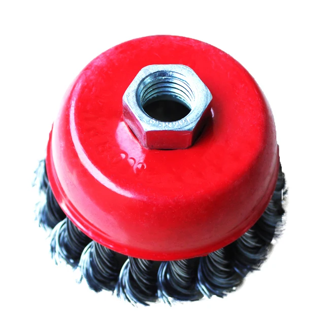 GOLDLION copper wire cup brush for rust and oil painting polishing