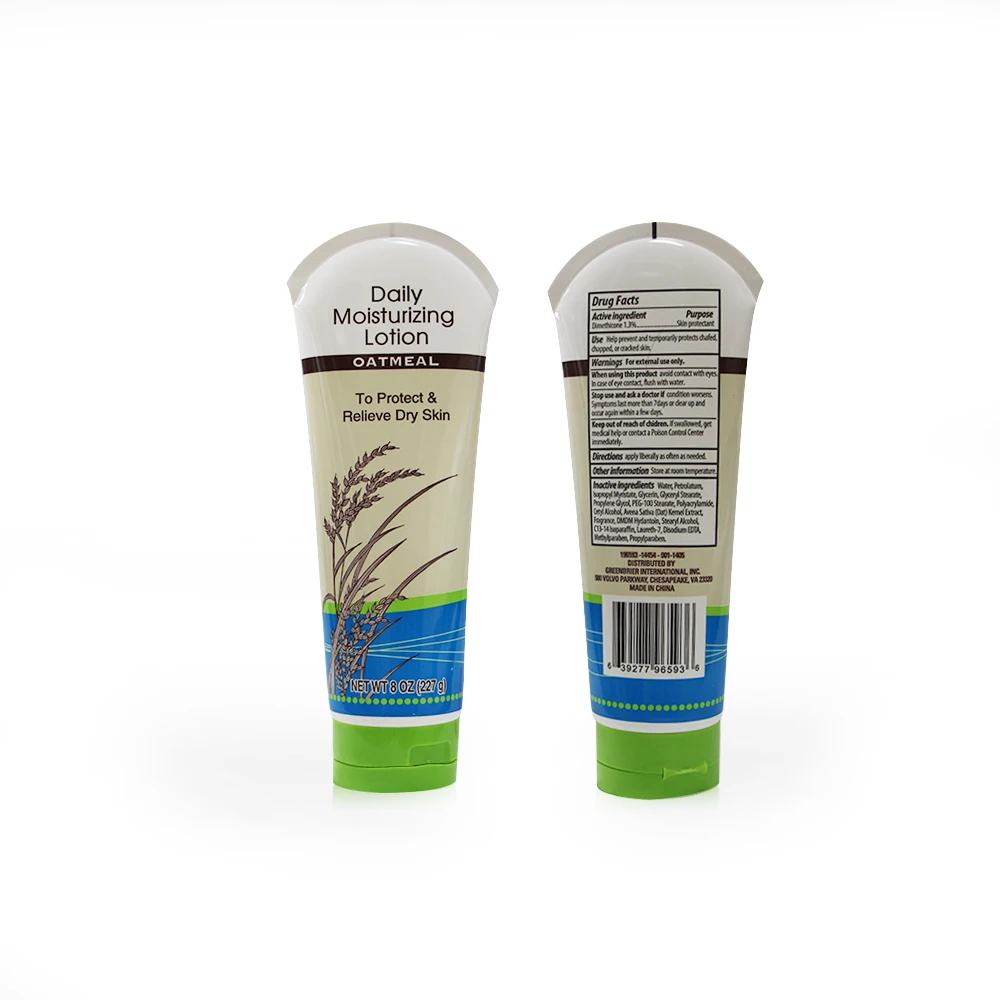 Yangzhou Biodegradable Eco-Friendly cosmetic packaging tube for skin whitening lotion