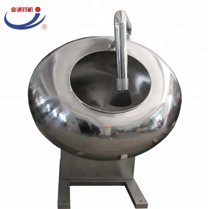 Tablet pill sugar coating machine wide output range industrial commercial