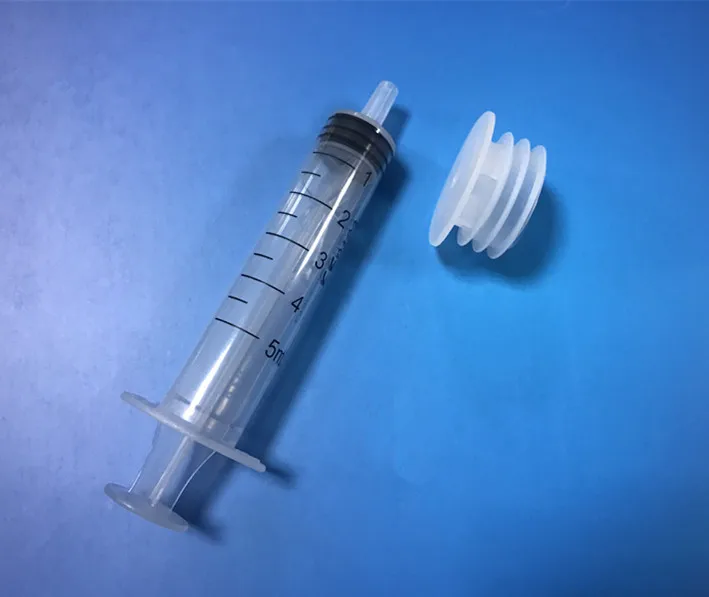 Oral Syringe with Press in Bottle Adapter 5ml 10ml