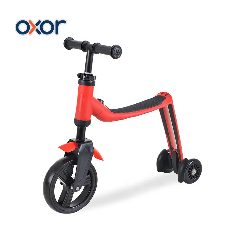 Easy Rider Toys Kids Multi Function 3 Wheel 2 in 1 Kick Scooter for Children