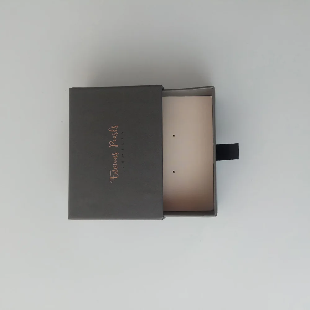 Custom design small and fancy cardboard jewelry gift boxes packaging, customized jewellery box