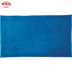 Promotional Cheap Full Color Cotton Large Beach Towel With Logo Custom Print