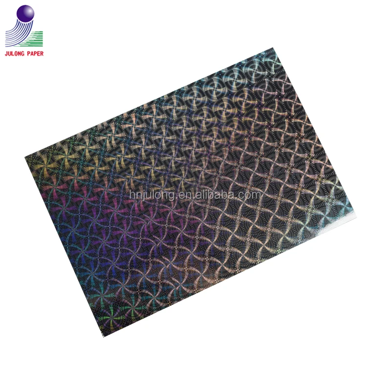 
Gold and silver thick metallic paper luxury holographic cardstock paper 