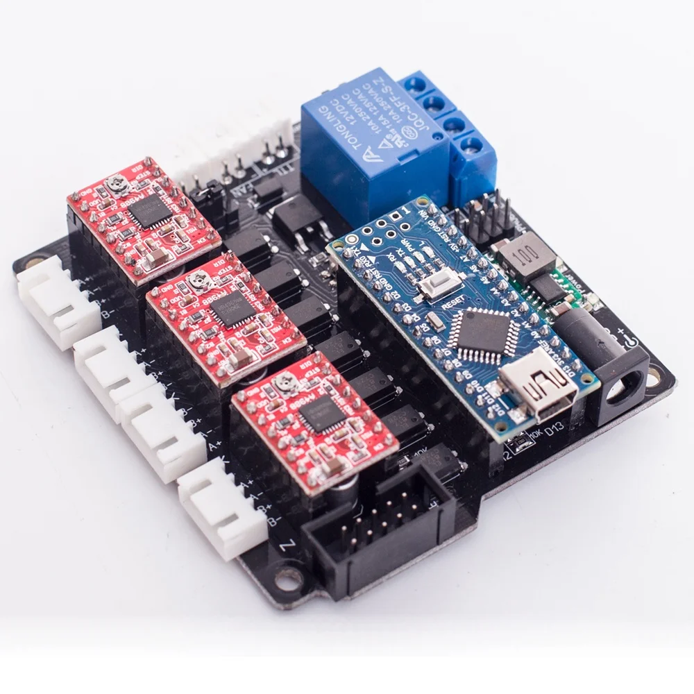 BACHIN high quality 3 axis pcb electronic control board for laser engraving machine or cnc  panel parts