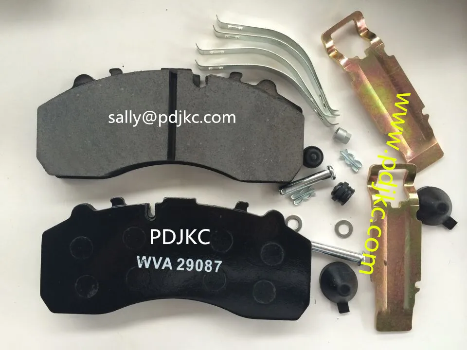 Daf 85 cf тормозные колодки wva29087/0034201620