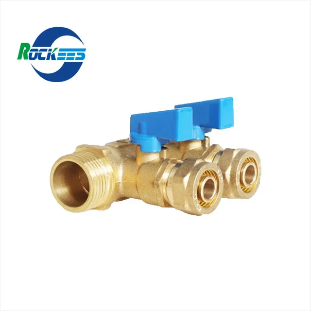 Hot Sale Brass Underfloor Heating Water Mixing Manifold