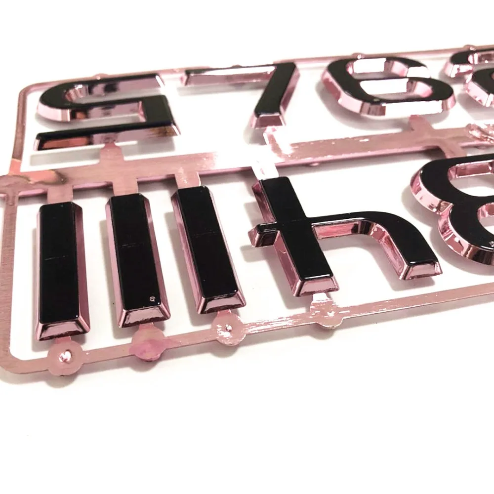 3D Hang clock Numbers