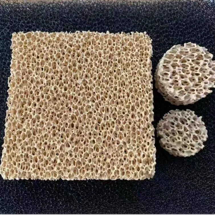 High Thermal High Quality Zirconia Ceramic Foam Filter for Steel Casting Industry
