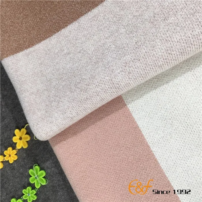 Letter Jacquard Tassels Design Merino Wool thick Knitting Blanket